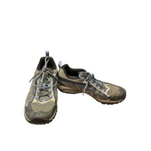 Merrell Performance Vibram wms gray blue hiking walking sneakers sz 8 SKU 9943